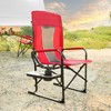 KWPZQEB Directors Chair, Camping Chairs for Adults, Heavy Duty Side Table with Side Table and Side Pockets, Lawn Chairs for Beach, Lawn - 2 of 4