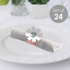 Big Dot of Happiness Colorful Floral Happy Mother's Day - We Love Mom Party Paper Napkin Holder - Napkin Rings - Set of 24 - 2 of 4