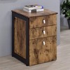 NicBex 1 Drawer File Cabinet with 1 Cabinet,Office Cabinet with White Metal Handle Design,Modern Storage Cabinet,Filing Cabinets for Home Office - 2 of 4