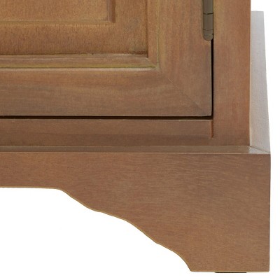 Transitional Gray 16'' Freestanding Office Storage Cabinet