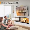 UL-Listed Tilting TV Wall Mount for 37-82" TVs up to 132 lbs, Low Profile Design, Fits 24"/18"/16" Studs, Max VESA 600x400mm - 2 of 4