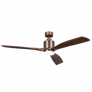 Kichler Lighting Ridley II 1 - Light Ceiling Fan in  Oil Brushed Bronze - 1 of 4