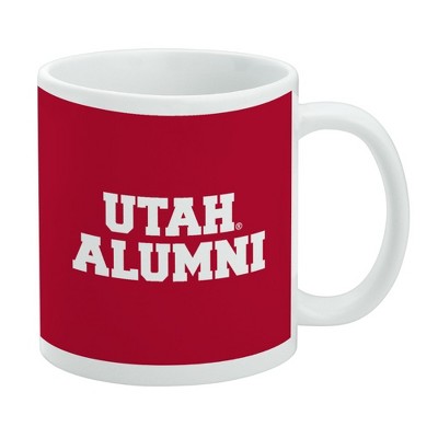 University of Utah Alumni Ceramic Coffee Mug Novelty Gift Mugs for Coffee Tea and Hot Drinks 11oz White
