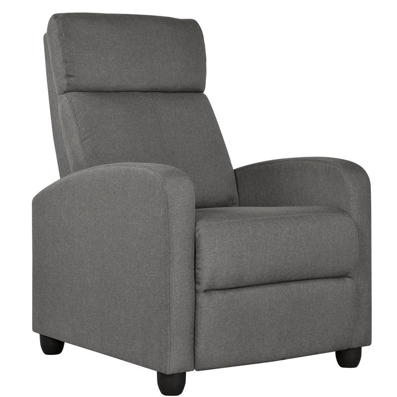 Yaheetech Fabric Upholstered Adjustable Recliner Chair with Pocket Spring for Living Room, 1 of 12