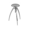 Meridian Furniture,Clara Silver Aluminum Counter/Bar Stool - 4 of 4