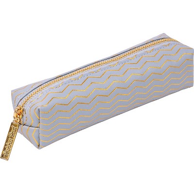 Pukka Pad Haze Faux Leather Zipper Pencil Case Blue (9981(BE)-HZE)