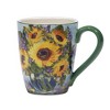 Set of 4 Sunflower Bouquet Assorted 20oz Mugs - Certified International - image 3 of 4