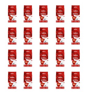 Lavazza Qualità Rossa Ground Coffee, Medium Roast, Arabica and Robusta Blend, 8.8 oz Brick (Pack of 20) - 1 of 4