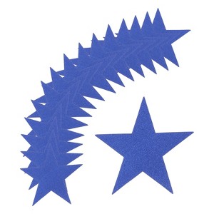 Unique Bargains Decorative Party Wedding Cardboard Five Star Paper Cutouts - 1 of 4