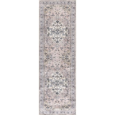 Nourison Washable Brilliance Medallion Indoor Rug