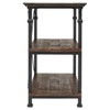 Ronay Rustic Industrial Console Table - Inspire Q® - 3 of 4