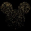 Men's Mickey & Friends Confetti Mickey Mouse Logo Pull Over Hoodie - 2 of 4