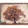 Manual Woodworks and Weavers Motivational Tapestry Throw – Living Life Design Woven Cotton Blanket with Fringe - 3 of 3
