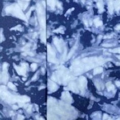 blue tie dye