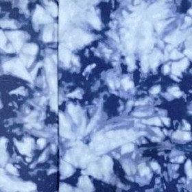 blue tie dye
