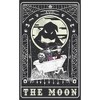 Women's The Nightmare Before Christmas Halloween Oogie Boogie and his Boys Moon Tarot Card Racerback Tank Top - 2 of 4