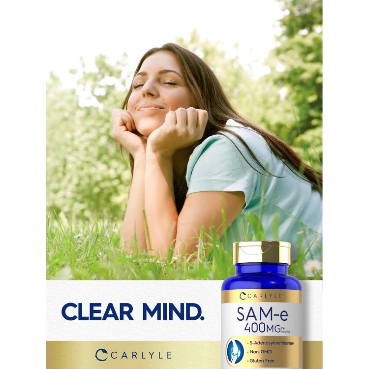 Carlyle SAM-e 400mg | 30 Tablets, 6 of 7