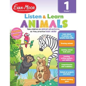 Animals, Grade 1 Workbook - (Listen and Learn: Animals) by  Evan-Moor Educational Publishers (Paperback) - 1 of 1