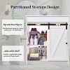 Mastgoal 30" Farmhouse Bathroom Vanity with Sink, Bathroom Dresser with 3 Drawers & Adjustable Shelves - 3 of 4