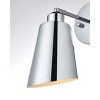 Elegant Lighting Halycon 5 Inch Wall Sconce in Chrome - 4 of 4