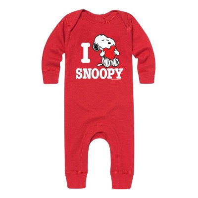 Boys' Peanuts I Love Snoopy  - Red - 18 Months