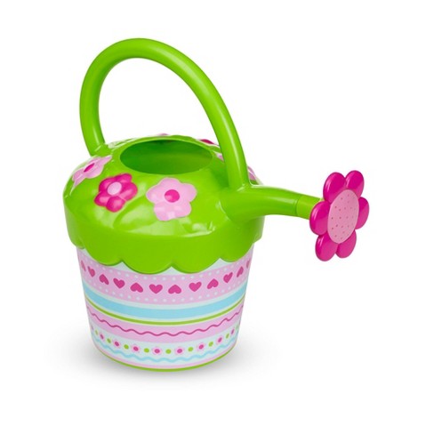 Melissa & Doug Sunny Patch Pretty Petals Flower Watering Can - Pretend Play Toy - image 1 of 4