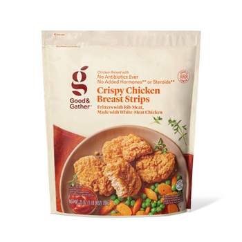 Crispy Chicken Breast Strips - Frozen - 25oz - Good & Gather™