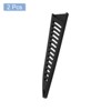 Unique Bargains PP Plastic Durable Wear-resistant Portable Knife Cover Sleeves 6.46 x 1.36 x 0.11 Inch/Black 2 Pcs - 3 of 4