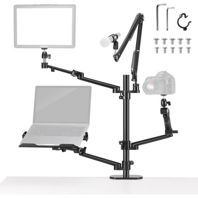 Craze Ventures Overhead Camera Stand with Four Boom Arms