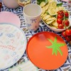 Jollity & Co. - Le Dinner Tomato Dessert Plates - Pack of 8 Paper Plates - 3 of 3