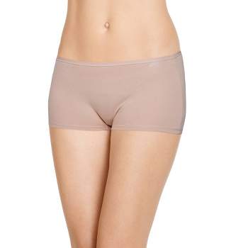 Jockey Women's Underwear Organic Cotton Stretch Logo Bikini - 6 Pack,  Almond/Light/Ivory, S at  Women's Clothing store