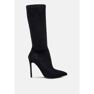 Playdate High Heeled Calf Boots Women - 1 of 4