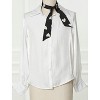 Allegra K Women's Narrow Hair Wrist Scarf Neckerchief - 2 of 4