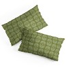 Deny Designs King Schatzi Brown Danni Boho Olive Comforter and Pillow Sham Green - 4 of 4