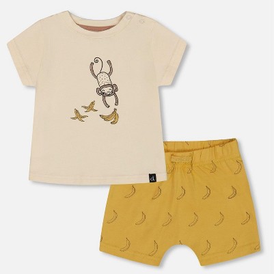 yellow bananas and off-white