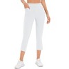 Clearlove Pants for Women Casual Summer Pull On Yoga Dress Work Jeggings Athletic Golf Crop Pants with Pockets - 3 of 4