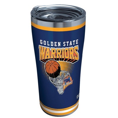 NBA Golden State Warriors 20oz Retro Stainless Steel Tumbler with Lid