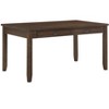 Vynxaria Dark Cherry Finish Dining Table, 4 Drawers, Transitional Style Wooden Furniture, Ideal for Dining & Kitchen Spaces - 2 of 4