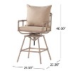 NicBex Bar Stools for Kitchen Island,Modern Adjustable Counter Bar Stools with Metal Frame,Bar Chairs for Dining Rooms,Kitchens Islands - 3 of 4