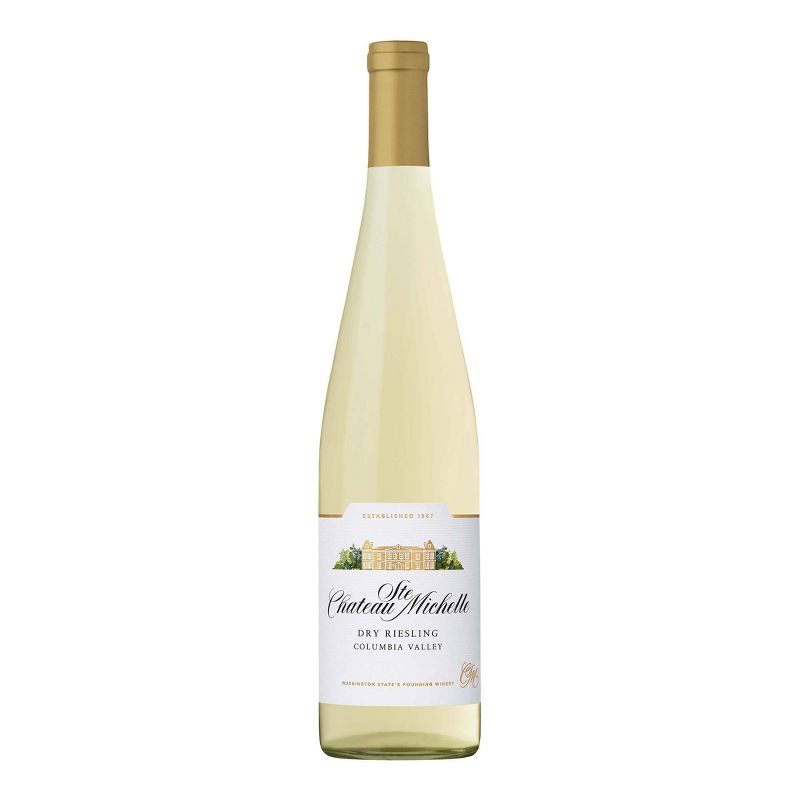Chateau Ste. Michelle Dry Riesling White Wine - 750ml Bottle, 1 of 9