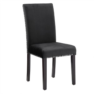 Inspire Q 2pk Clements Dining Chairs Black - 1 of 3