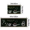 Unique Bargains Cushioned Anti-Fatigue Non-Slip Thick Long and Short Kitchen Mats 2 Pcs - 4 of 4