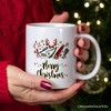 Barber Buffalo Plaid Christmas Mug, Barbershop Gift (Non-Custom Only)| OrnamentallyYou - 3 of 4