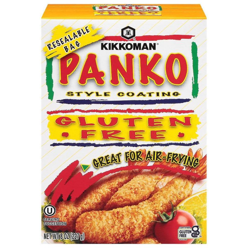 Kikkoman Gluten Free Panko Japanese Style Bread Crumbs - 8oz, 1 of 8