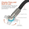 Chunky180° 6ft USB-C to USB-C Cable | 100W Fast Charging, Extra-Thick, Rotating Tips - 2 of 4