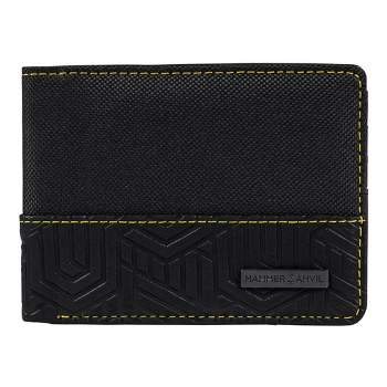 Hammer Anvil Mens Slimfold Wallet RFID Safe Thin Bifold Front Pocket Wallet
