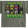 Men's - Transformers - Rise Of The Beasts- Adult Short Sleeve Tee Short Sleeve Graphic T-Shirt - 2 of 4