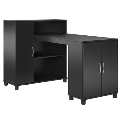 Cabell Hobby And Craft Desk With Storage Cabinet - Room & Joy : Target