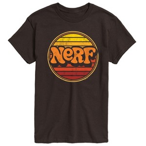 Men's - NERF - Retro Sunset Logo Short Sleeve Graphic T-Shirt - 1 of 3