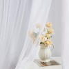 Kate Aurora Basic Elegance 2 Pack Double Layered Hotel Chic Sheer Light Defusing Curtains - 3 of 3